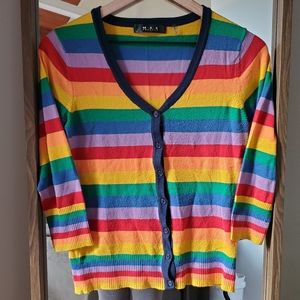 ModCloth Rainbow Pride Cardigan 🌈